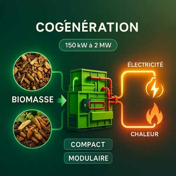diagramma biogenerazione-elettricità-modulo-calore